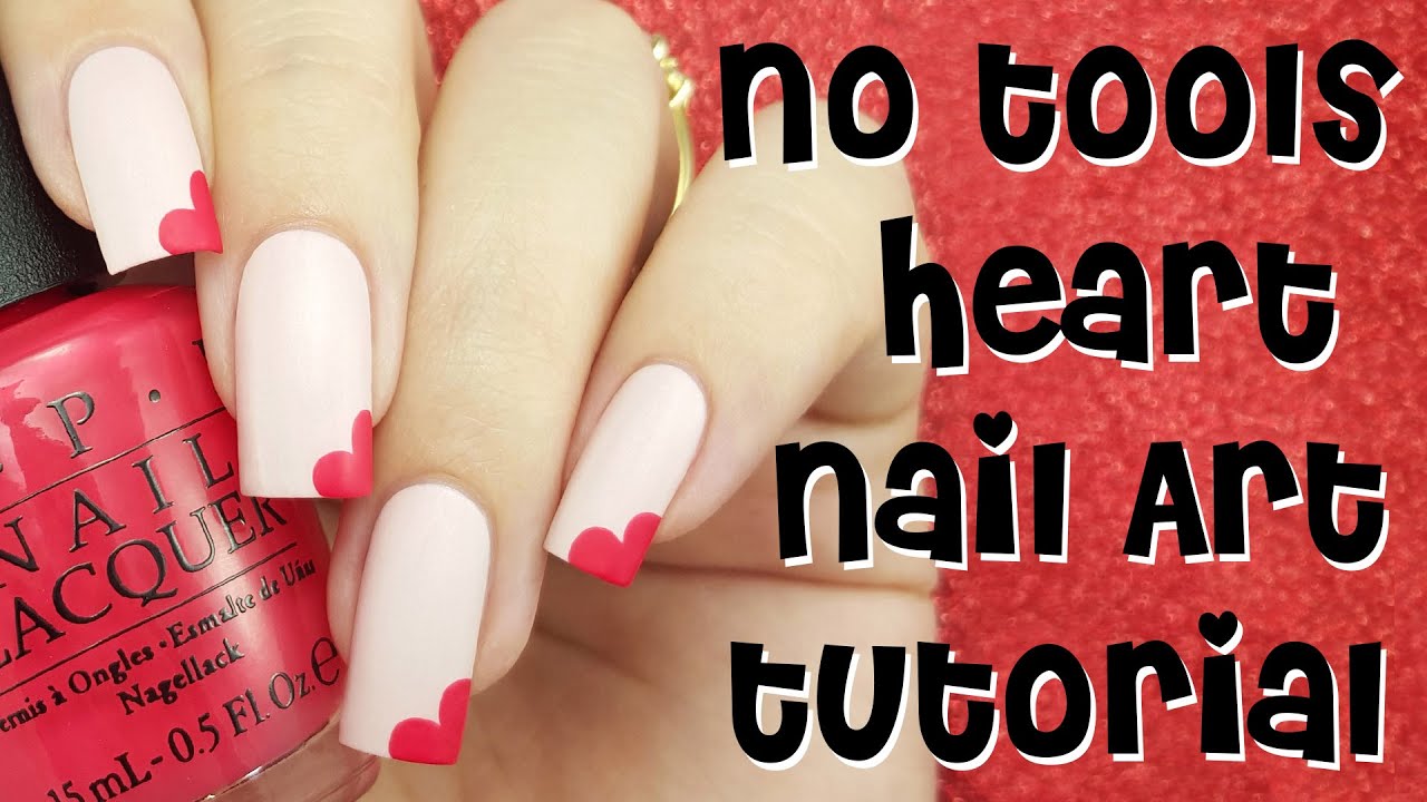 10. Romantic Heart Nail Art for Date Night - wide 1