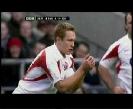 England-Scotland 1st half 2007 Six Nations