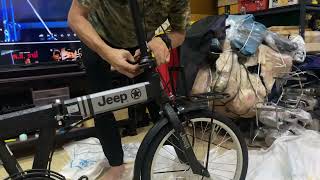 จักรยานJeep #จักรยานพับ #jeep #เชียงกง
