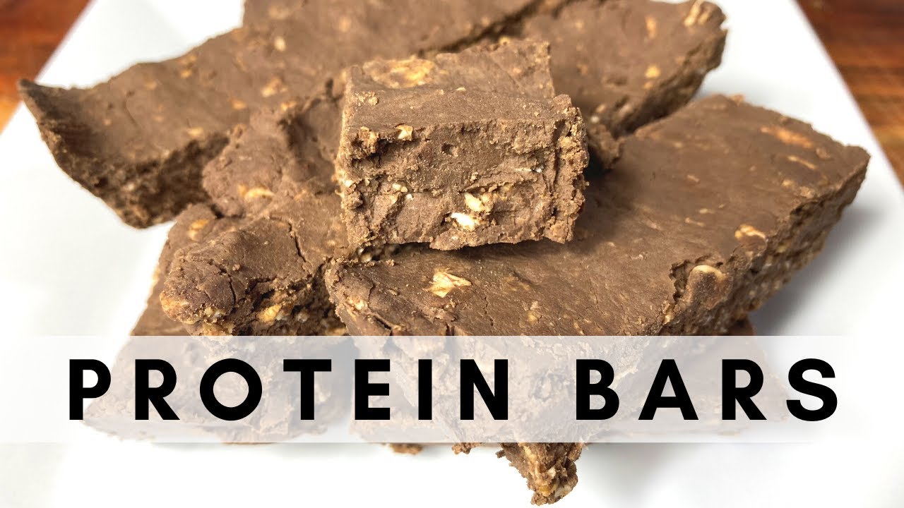 HOW TO MAKE VEGAN CHOC SALTED CARAMEL PROTEIN BARS - YouTube