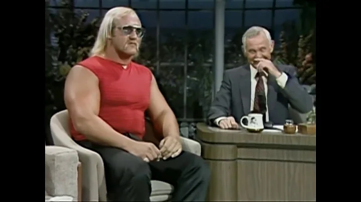 Johnny Carson's guest: Hulk hogan 1982