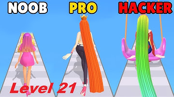 Hair Challenge in Best Result Gameplay iOS,Android Update All Trailers Game Mobile Level 21