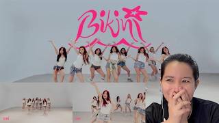 Bini Bikini Moving Dance Practice Reaction Video