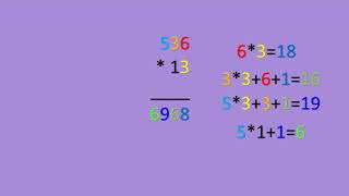 Fast multiplication by 12,13,14,15,16,17,18 and 19