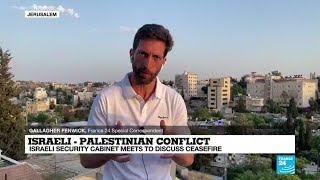 Israel-Gaza conflict: Israeli security cabinet meets to discuss ceasefire