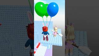 Insane roblox clutch, balloon saved me from mega slap! #roblox #clutch