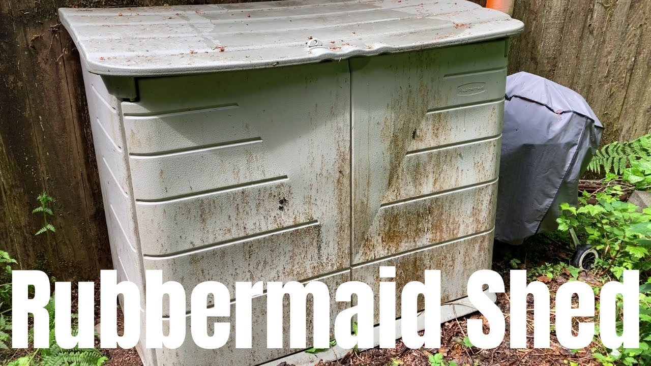 Rubbermaid Large Horizontal Storage Shed