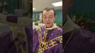 Man does not live on bread alone! Homily in English.   Father Adam Kotas March 5, 2022