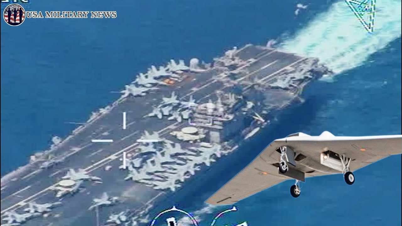 Американский авианосец «Авраам Линкольн» находится под наблюдением иранских беспилотников.