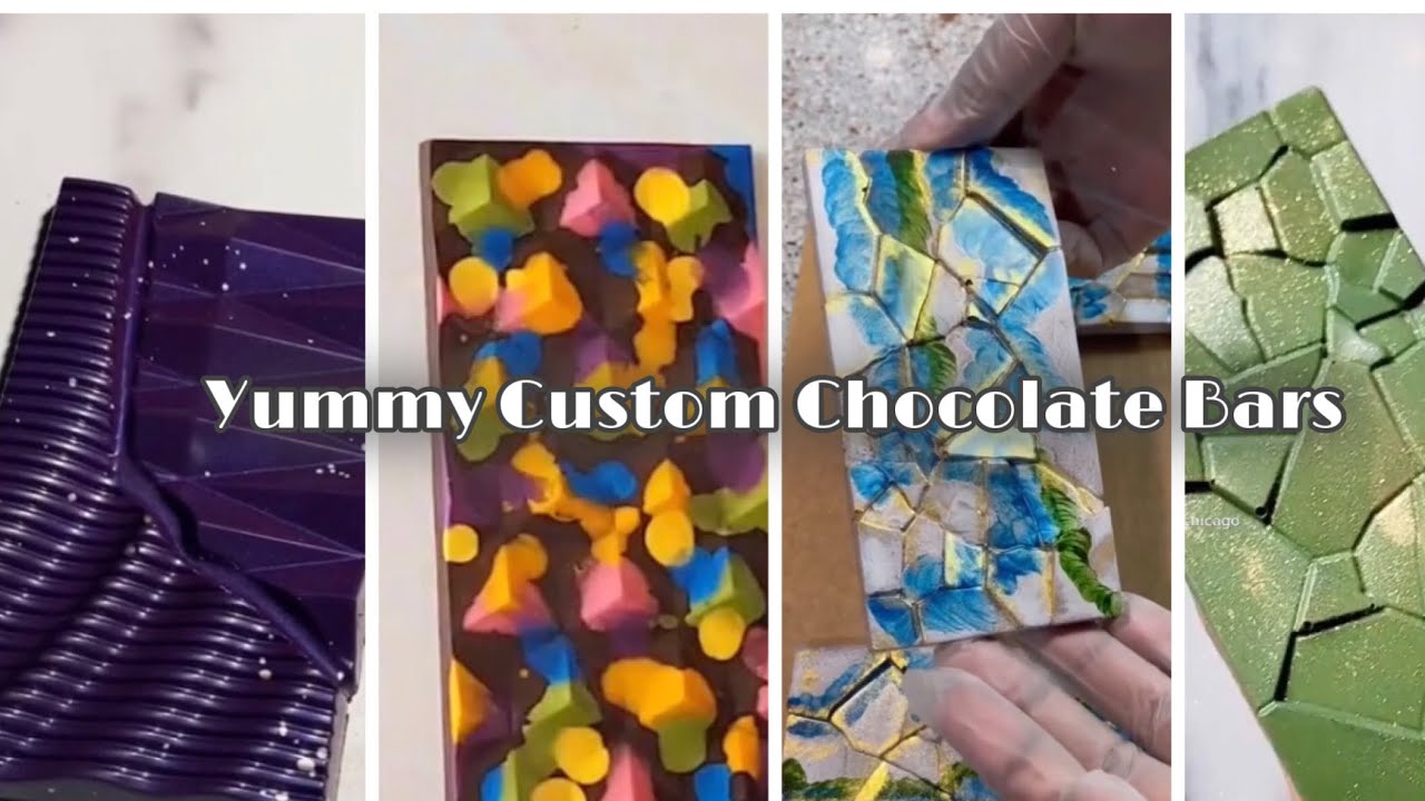 Yummy Custom Chocolate Bars Tiktok Compilations YouTube