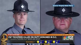 WWBT: Spanberger Marks National Police Week with Tribute to Two Fallen Officers