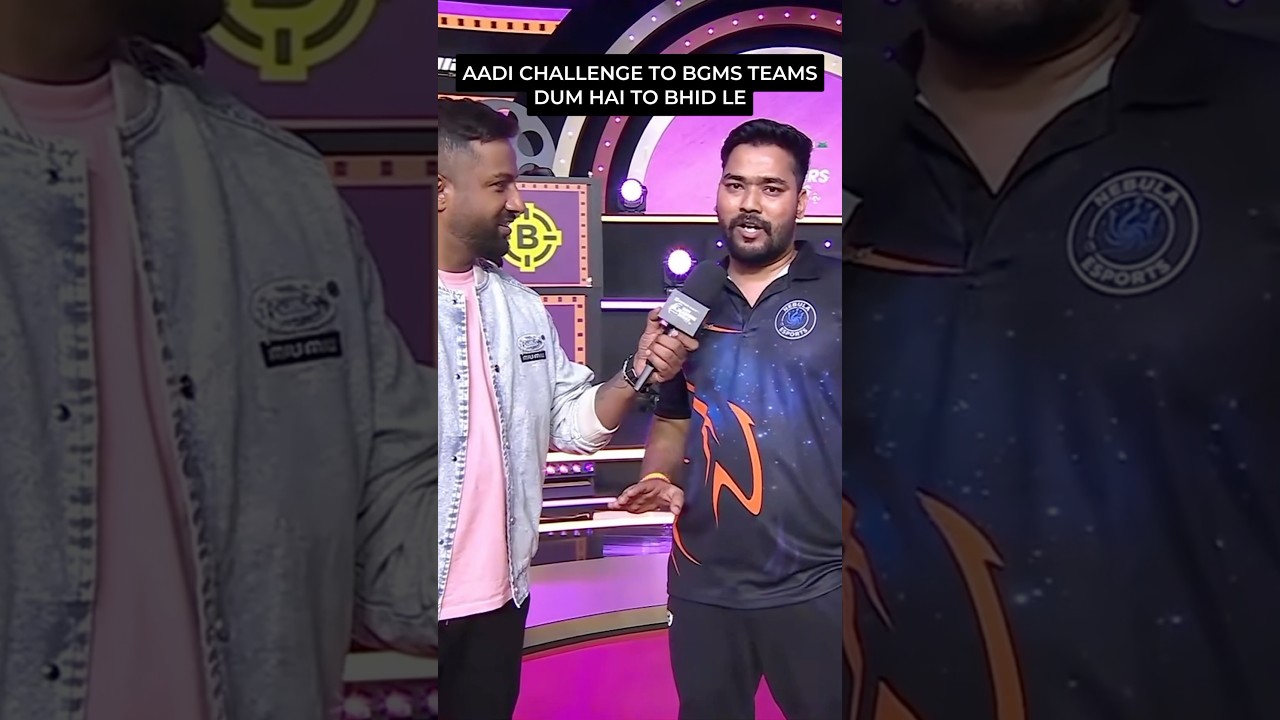 Aadi’s Challenge to BGMS Teams 🔥 “Dum Hai Toh Bhid Le! 