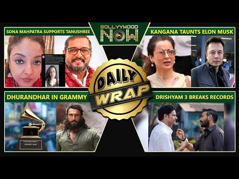 Kangana Cheers Kamal, Sona Mahapatra Supports Tanushree, Katrina Glamorous, BigB In Court| Dailywrap