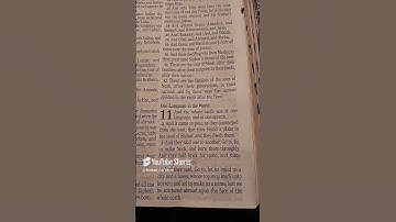 Thumbnail of Genesis 11:1-4 KJV