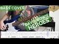 David Bowie - Heroes Bass Cover