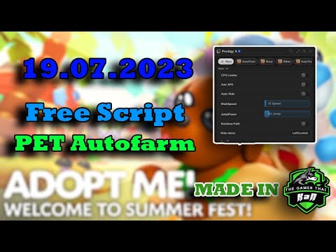 🌊 UPDATED Adopt Me SCRIPT/HACK 🐜/19 July 2023/Pet Autofarm + FREE MFR ...