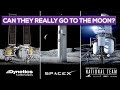 Can SpaceX, Blue Origin And Dynetics Really Go To The Moon?