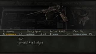 Resident evil 4 fully upgraded weapon comparisons, red9