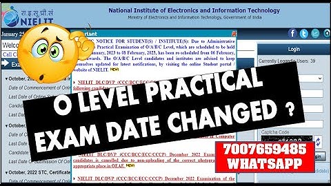 O LEVEL PRACTICAL EXAM DATE CHANGED | EXAM DATE RE SCHEDULE NEW EXAM DATE 2023 ?? LATEST UPDATE