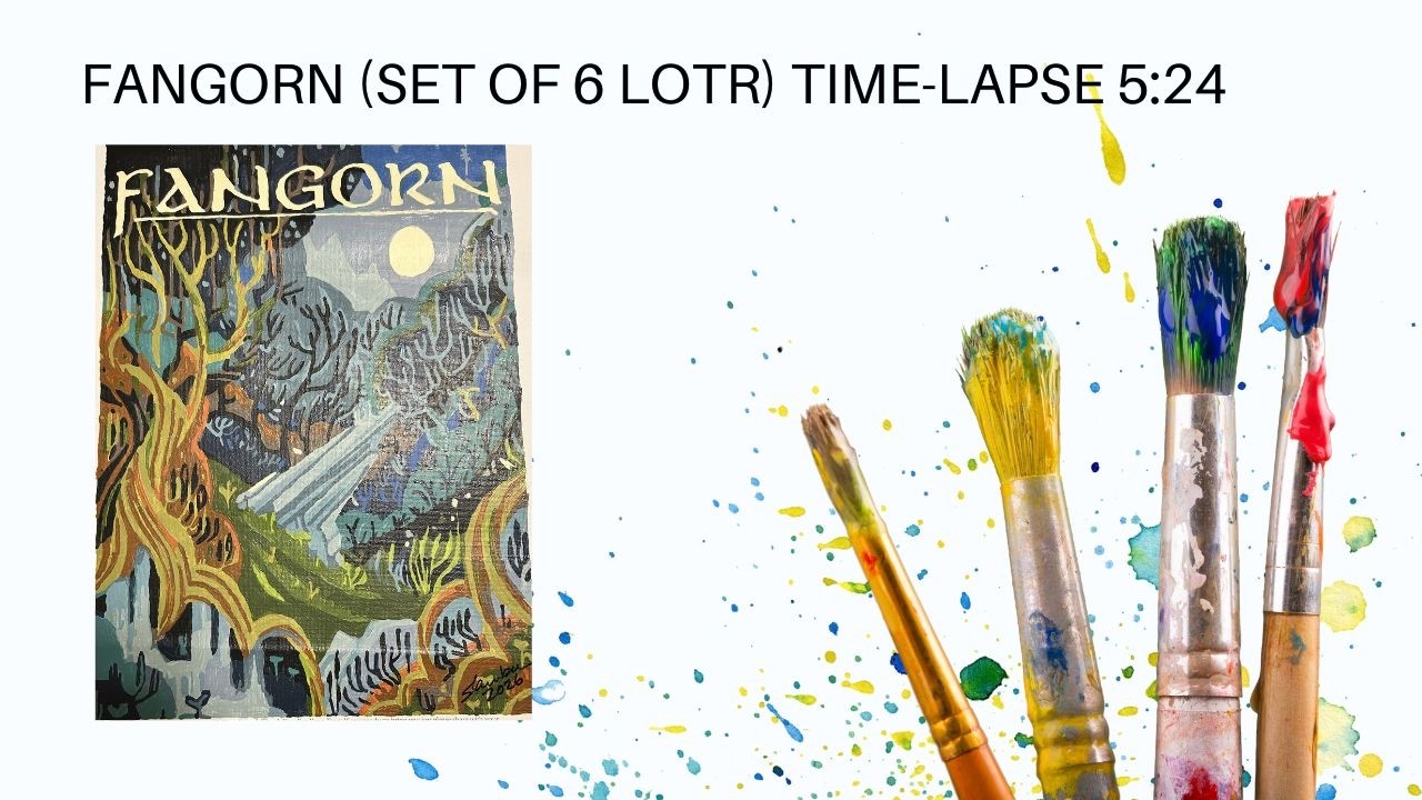 FANGORN  (LOTR Set of 6) Time-Lapse 5:24