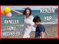 DENİZDE ANNELER GÜNÜ SÜRPRİZİ! **DIY EVDE ANNELER GÜNÜ HEDİYELERİ YAPIMI** Dobişko Tv