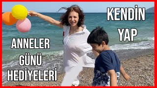 DENİZDE ANNELER GÜNÜ SÜRPRİZİ! **DIY EVDE ANNELER GÜNÜ HEDİYELERİ YAPIMI** Dobişko Tv