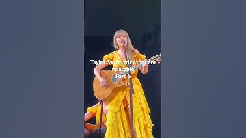 Relatable Taylor Swift lyrics, part 6 #taylorswift #relatablelyrics