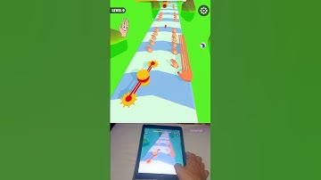 Finger stack 😁😮 runner best game level--9 #tootalgaming69 #gameplay