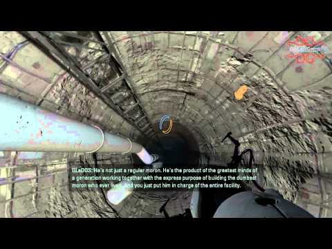 Portal 2: GLaDOS Clap Clap Funny Scene [HD]