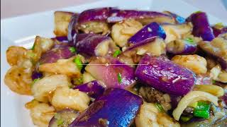 【CC】one tip to preserve bright colours of eggplants after cooking? Stir fried eggplant with shrimp by Sesame Kitchen 191 views 1 year ago 3 minutes, 49 seconds