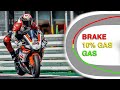 [1/2] How to ride FAST on track? How to IMPROVE your LAPTIMES? - Part 1: Braking, cornering, lines