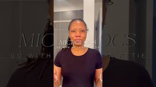 microlocs | go with me to get a fresh retie | #microlocs