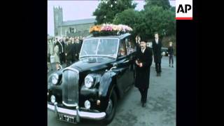 SYND 28/09/1969 PROTESTANT FUNERAL