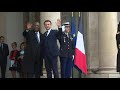 Emmanuel macron reoit le prsident ivoirien alassane ouattara  llyse  afp images