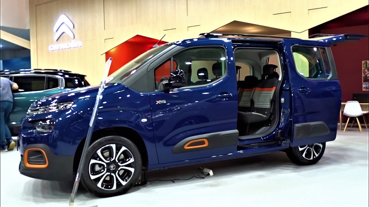 2022 Citroen Berlingo M Feel 7 Seater - Interior, Exterior, Walkaround - Sofia Motor Show - Youtube