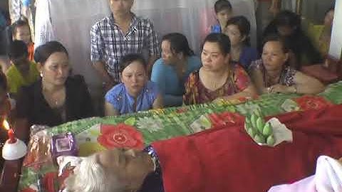 ĐÁM TANG BÀ HUỲNH THỊ ĐÀNG LỄ NHẬP QUAN