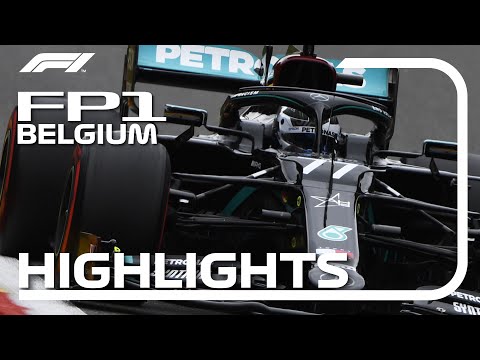 2020 Belgian Grand Prix: FP1 Highlights