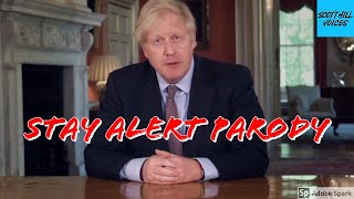 Celebrity STAY ALERT PARODY - Boris Johnson Voice Dub Wealth