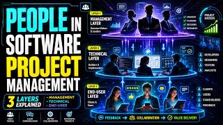 People in Software Project Management | 3 Layers of People in 4Ps of SPM Explained
