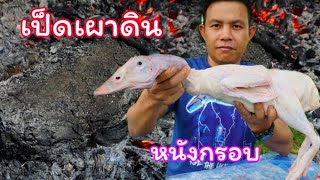 เป็ดเผาดิน เป็ดไซร์3กิโล ต้นกำเนิดเป็ดย่างรสแซป