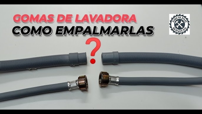 Manguera de lavado de PVC para lavadora, manguera de extensión para  lavadora, manguera de drenaje, manguera de drenaje para lavadora, manguera  de