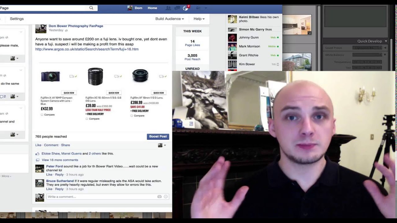 Scamming Photographers ; Advertising mistake or scam ; Argos