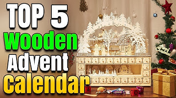 Best Wooden Advent Calendar With Drawers