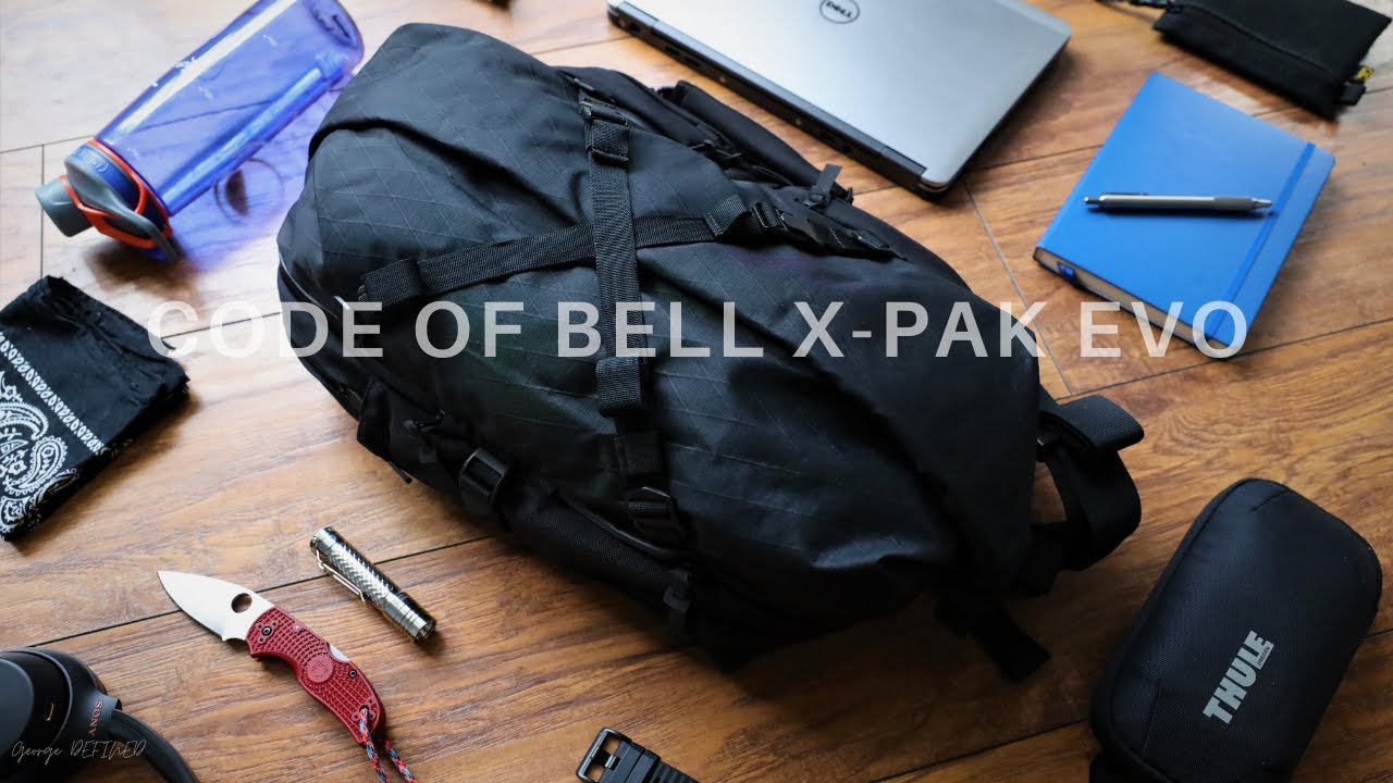CODEOFBELL X PAK, new BACKPACK HARNESS KIT and ANNEX LAPTOP CASE