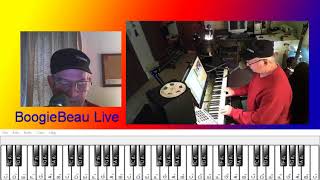 How to play You Got Lucky on the electronic keyboard.