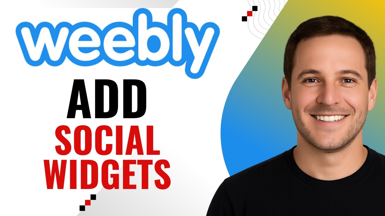 How to Embed Social Media Widgets on Weebly - YouTube