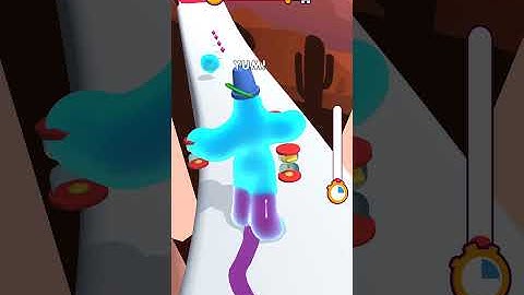 Blob Runner 3D Game Play | Level - 73 | By Gamera | #shorts #gamera #blobrunner3d