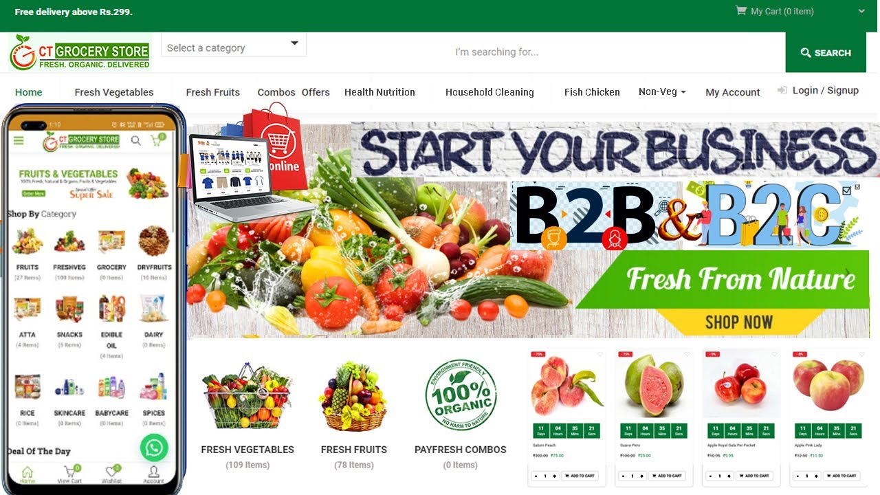How to Start Online Business After Lockdown || Largest Online Grocery ...
