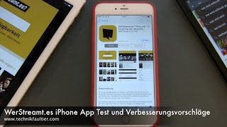WerStreamt.es iPhone App Test und Verbesserungsvorschläge screenshot 1