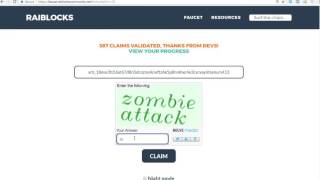 Auto Complete Raiblocks New Captcha